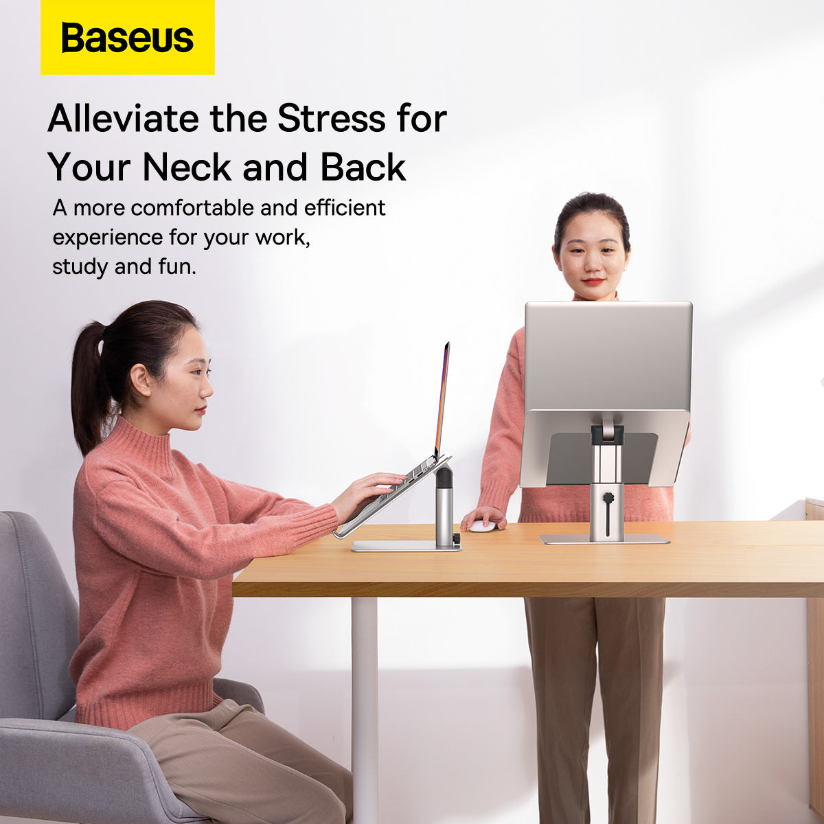 Baseus Metal Adjustable Laptop Stand Silver