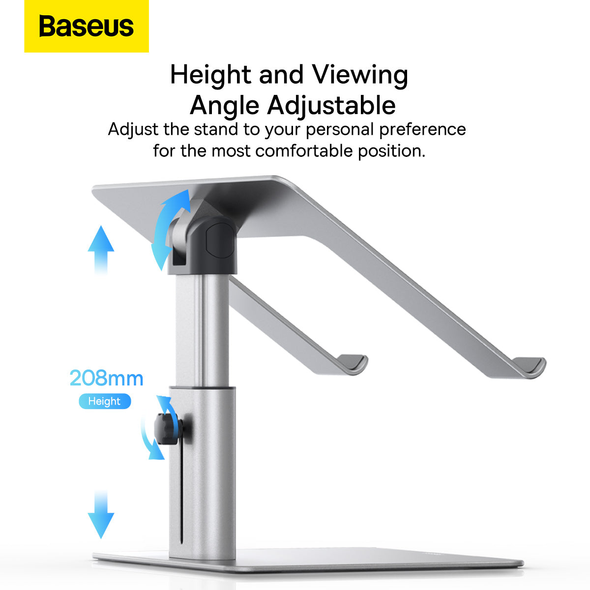 Baseus Metal Adjustable Laptop Stand Silver