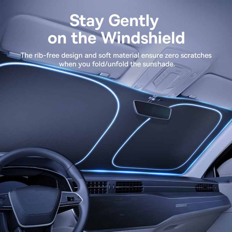 Baseus GoTrip DT1 rib-free foldable windshield cover