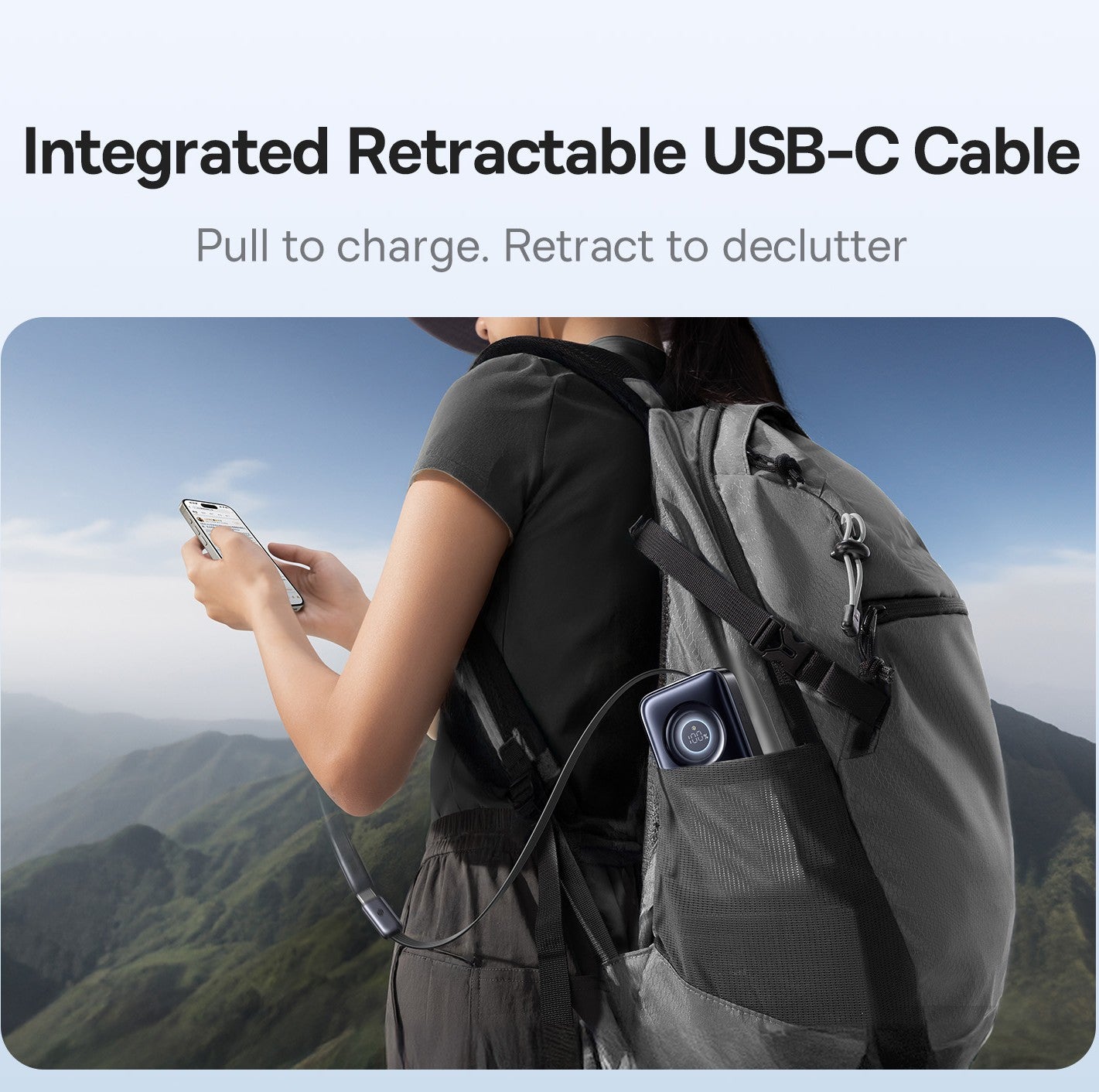 Baseus EnerCore CR11 Power Bank with Retractable Cable 20000mAh 67W