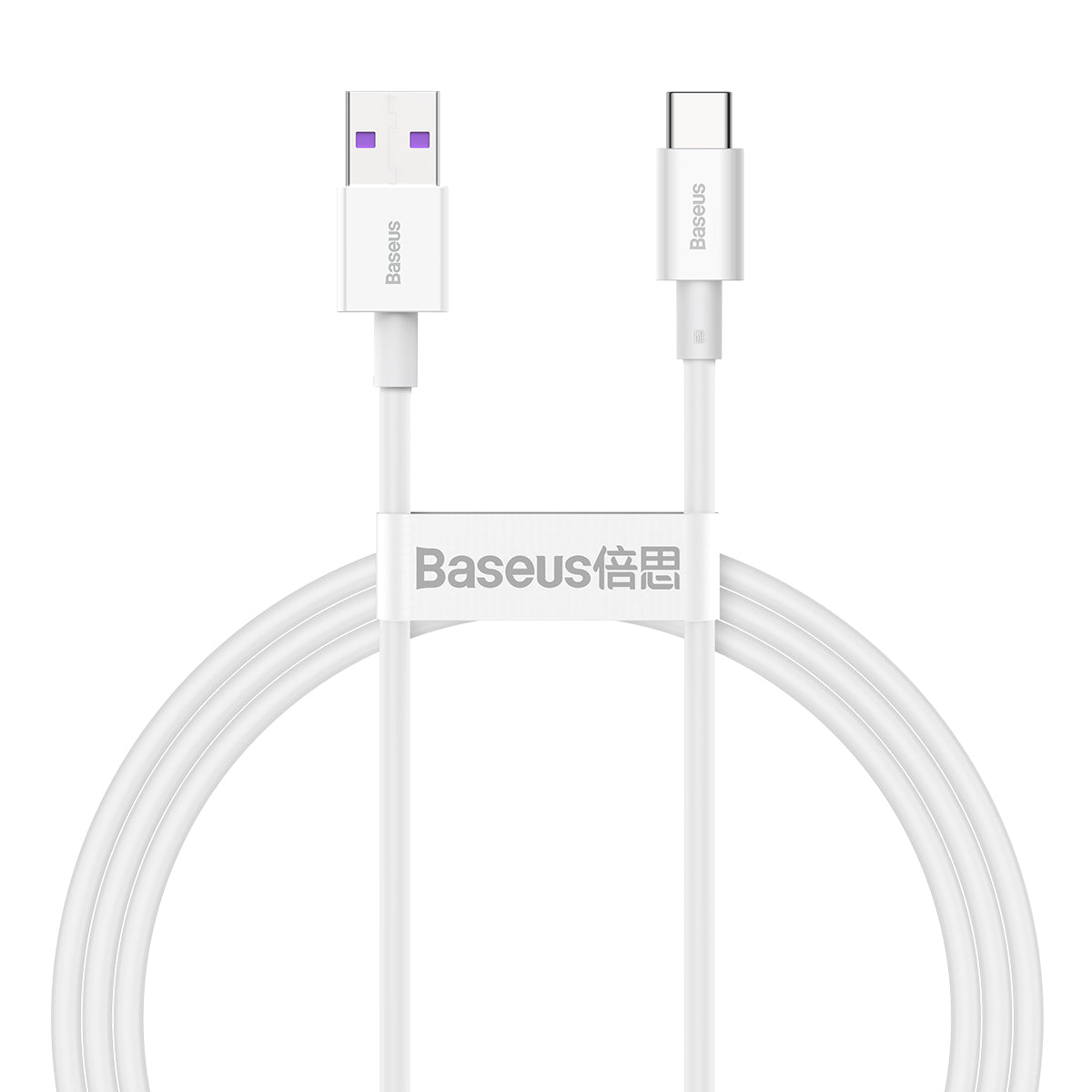 Baseus Superior Series Fast Charging Data Cable USB to Type-C 66W 1M White
