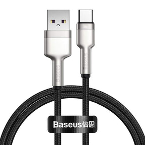Baseus Cafule Series Metal Data Fast Charging Cable USB to Type-C 66W 1m