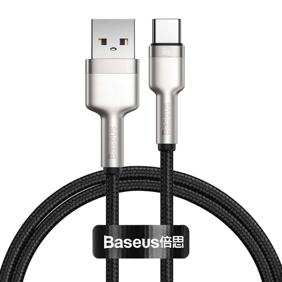 Baseus Cafule Series Metal Data Fast Charging Cable USB to Type-C 66W 1m