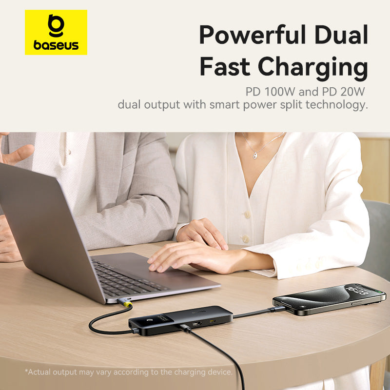 Baseus Dual Fast Charging 6-in-1 HUB