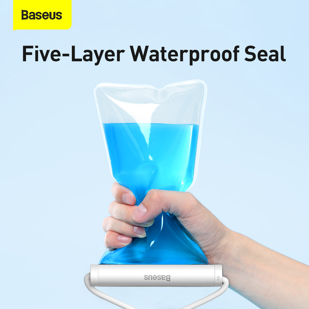 Baseus AquaGlide Waterproof Phone Pouch with Cylindrical Slide Lock