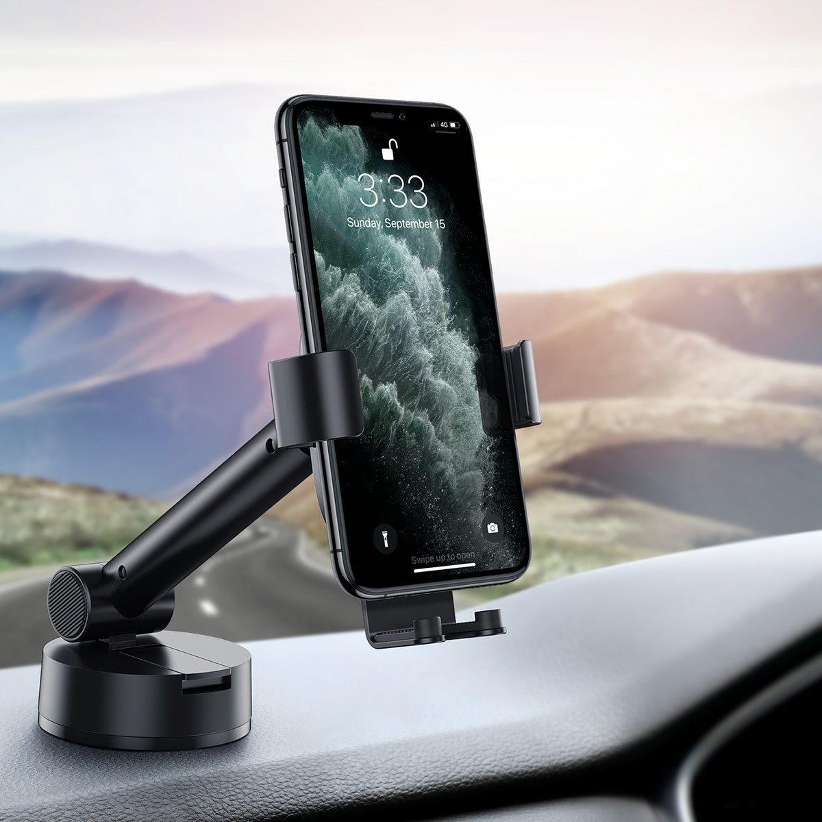 Baseus Simplism Gravity Car Mount Holder with Suction Base