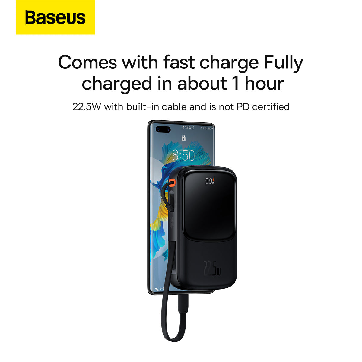 Baseus Qpow Pro Digital Display Fast Charge Power Bank 10000mAh 20W/22.5W