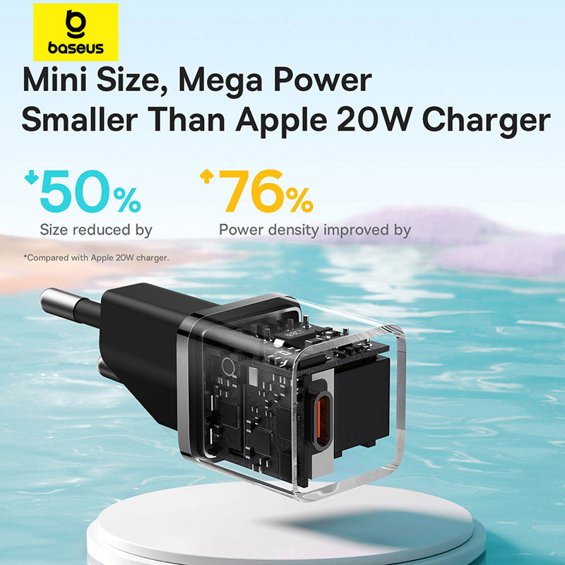 Baseus GaN5 Fast Charger(Mini) 1C 20W EU