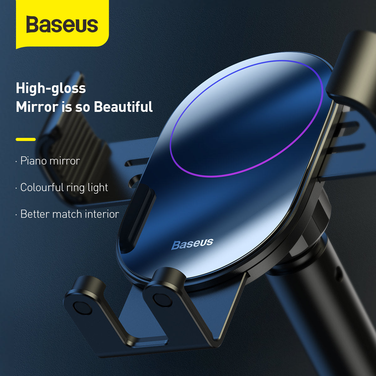 Baseus Simplism Gravity Car Mount Holder with Suction Base