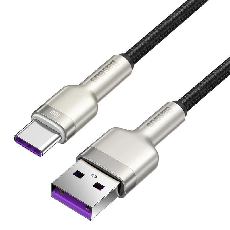 Baseus Cafule Series Metal Data Fast Charging Cable USB to Type-C 66W 1m