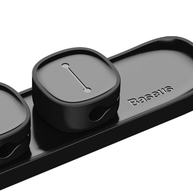 Baseus Lite Series Peas Cable Clip Black