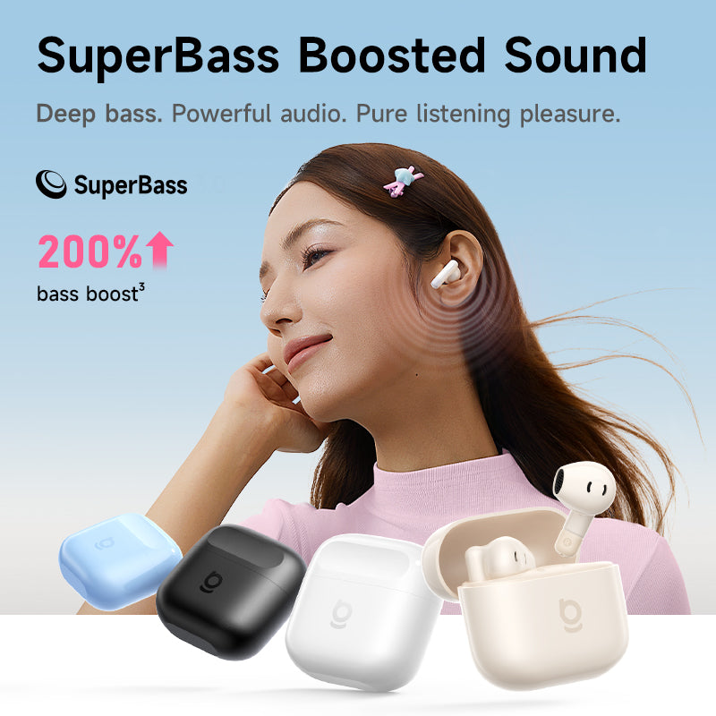 Baseus BS2 Lite earbuds touch-control detail