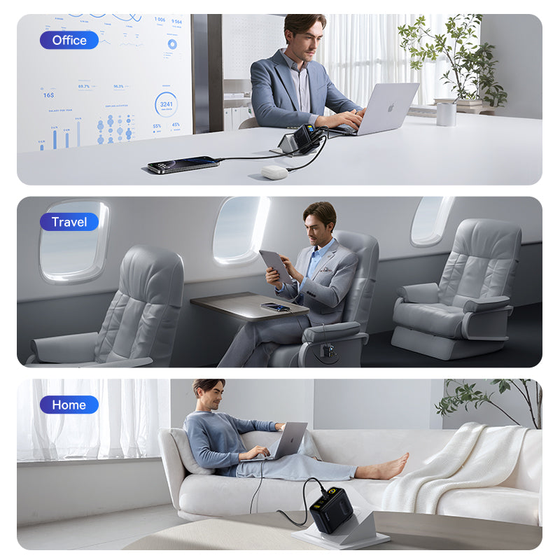 Baseus PicoGo AE21 2C+U 100W EU - Black