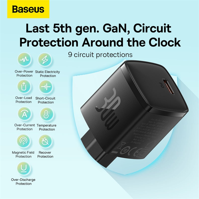 Baseus Cube Pro Fast Charger Type-C 30W EU