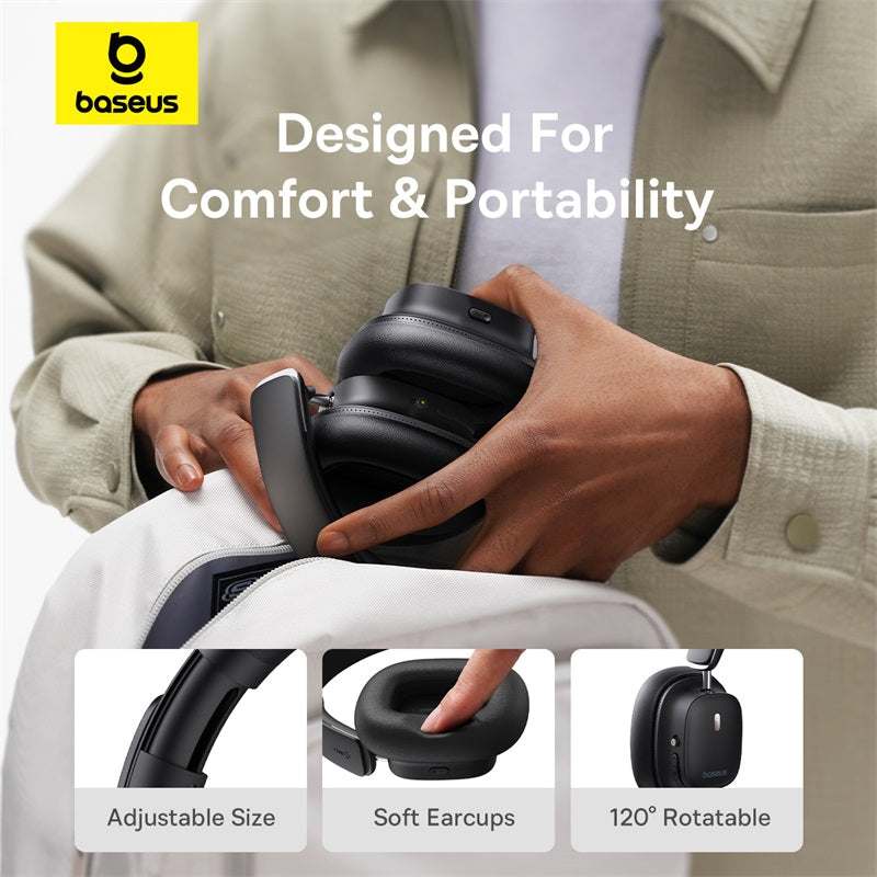 Baseus Bowie 30 Max Noise-Cancellation Wireless Headphones