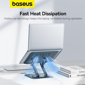 Baseus UltraStable Pro Series Three Foldable Rotating Lift Laptop Stand
