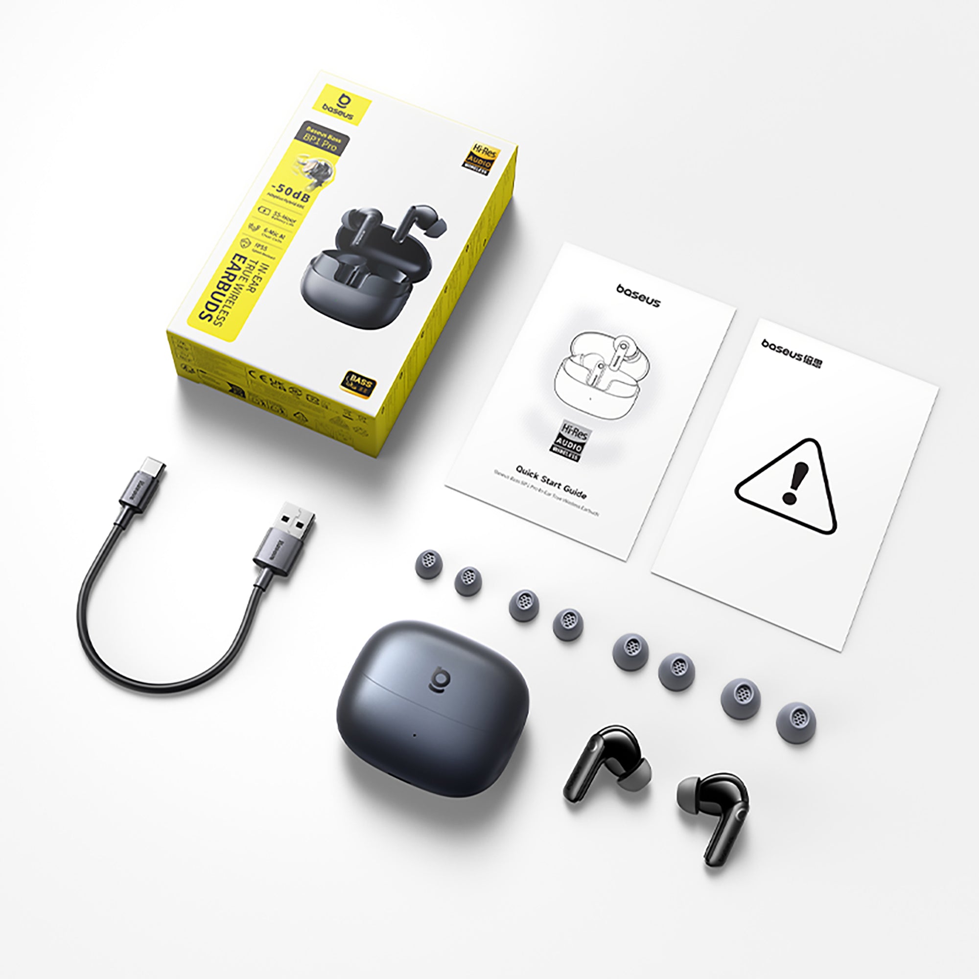 Baseus Bass BP1 Pro In-Ear True Wireless Earbuds