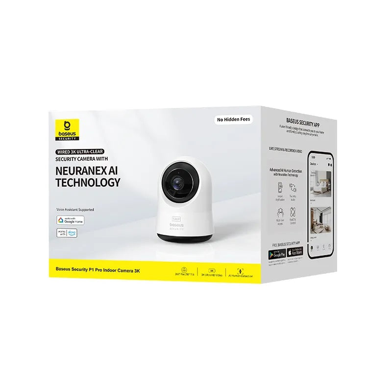 Baseus Security P1 Pro Indoor Camera 3K