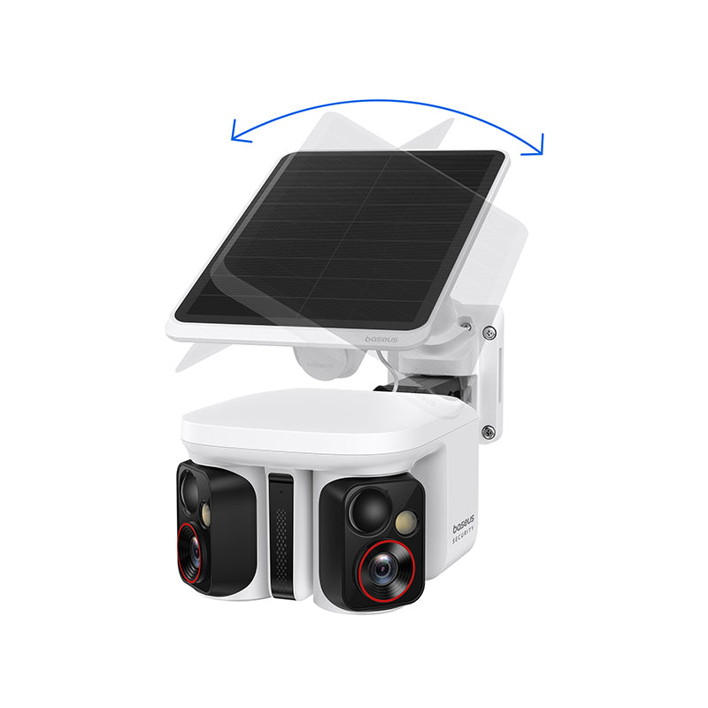 Security X1 Pro Outdoor Dual Camera 3K - White