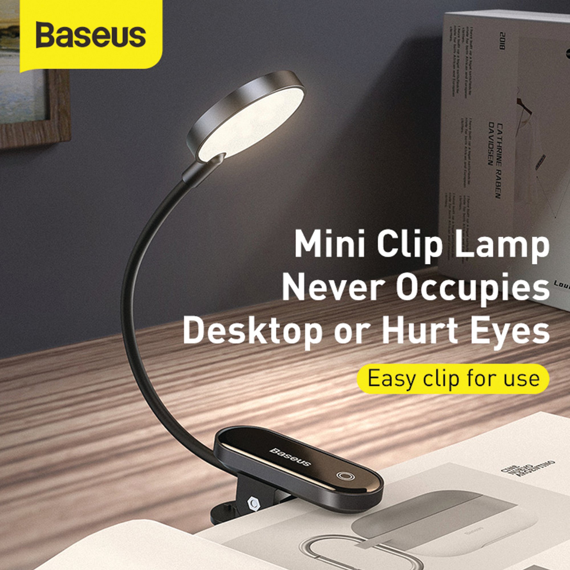 Baseus Comfort Reading Mini Clip Lamp