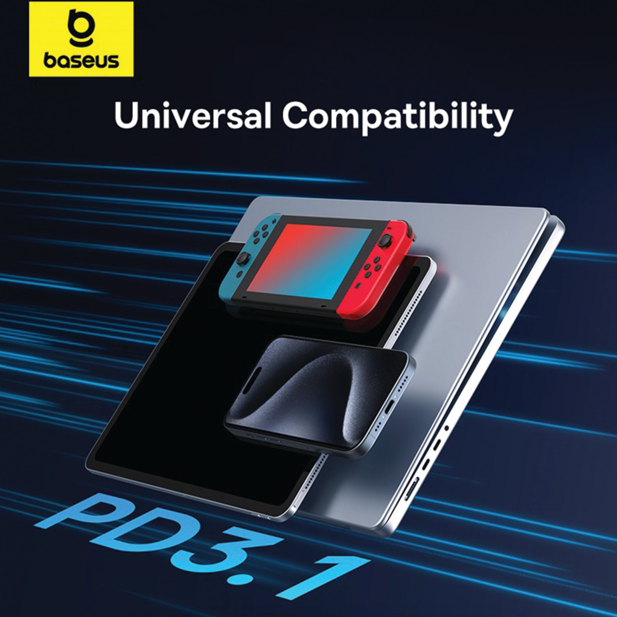 Baseus Flash Series 2 USB4 Full Featured Data Cable Type-C to Type-C 240W 1m