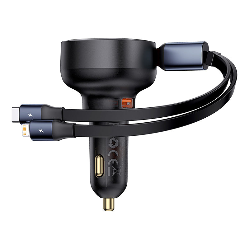 Baseus Enjoyment Pro 60W car charger in Cluster Black