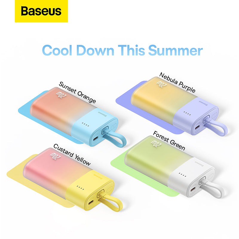 Baseus Popsicle Series 20W Fast Charging Power Bank 5200mAh