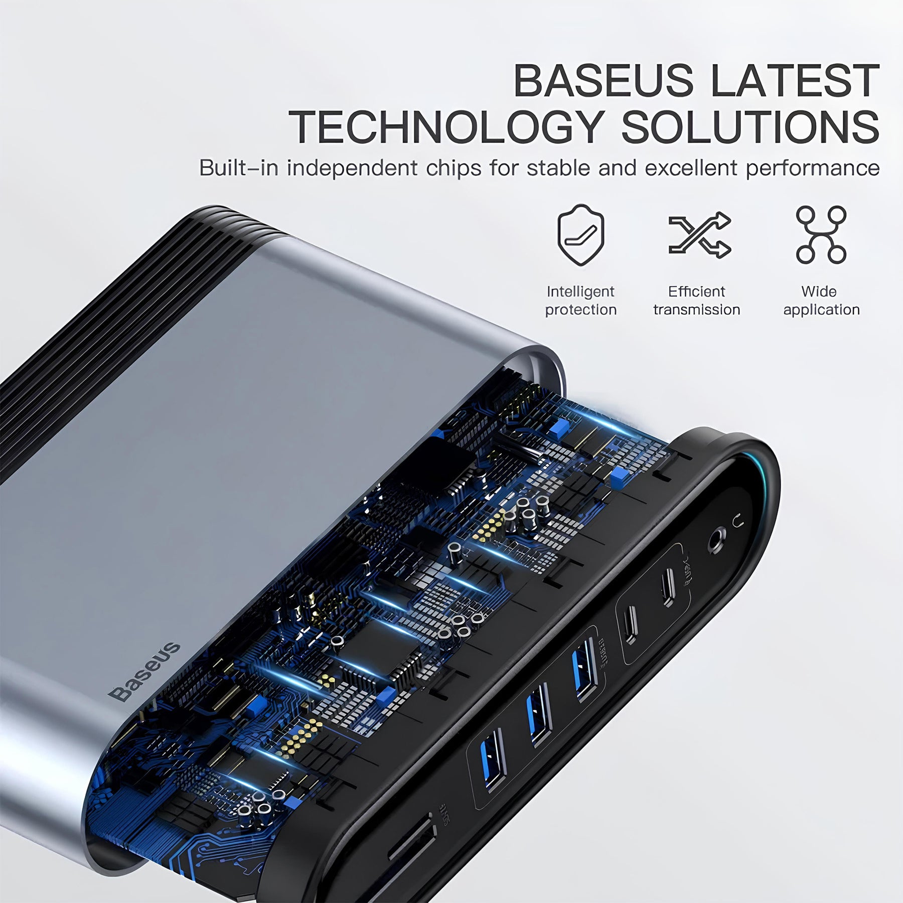 Baseus UnionJoy Series 17-Port Triple-Display Docking Station