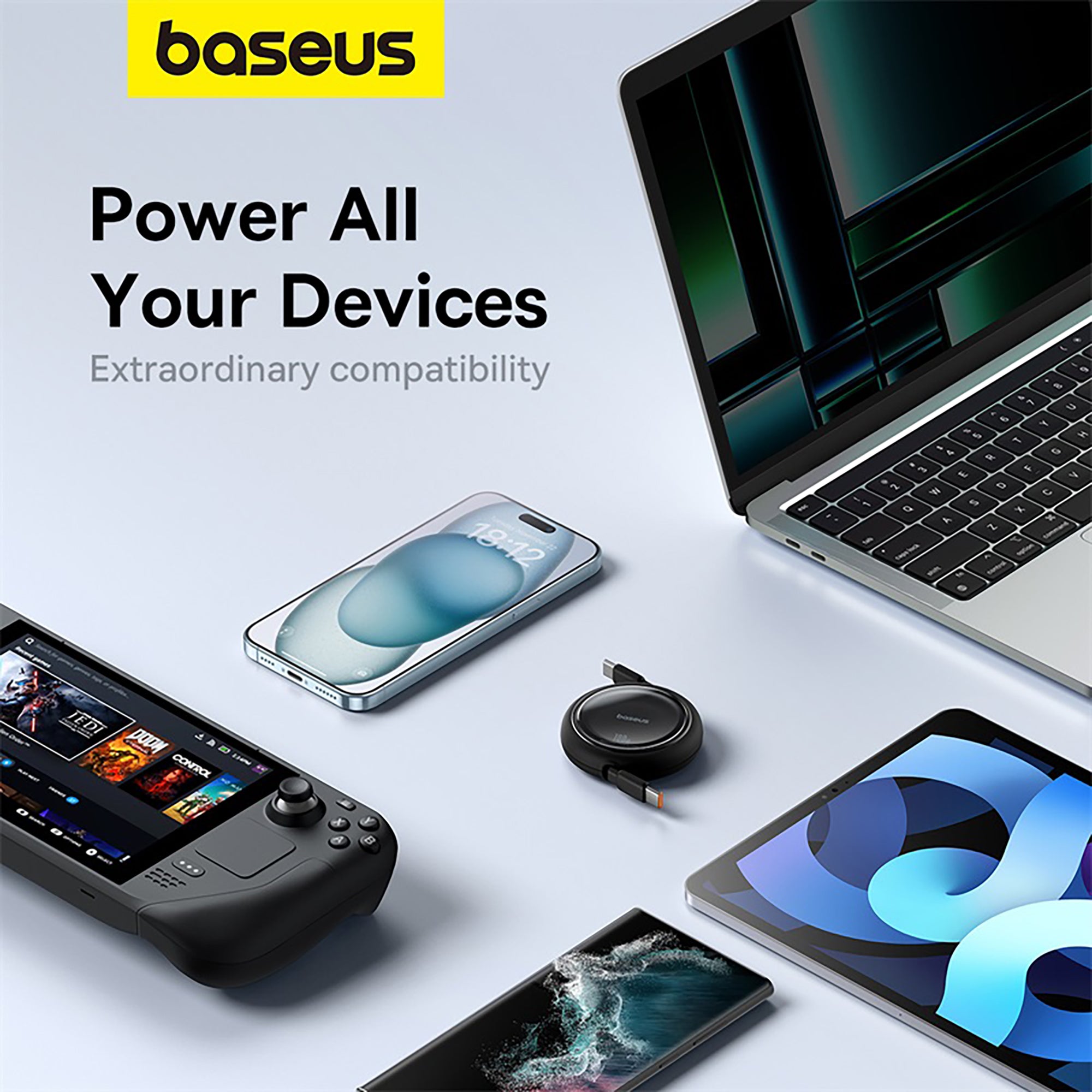 Baseus Free2Draw 100W Mini Retractable Charging Cable 5