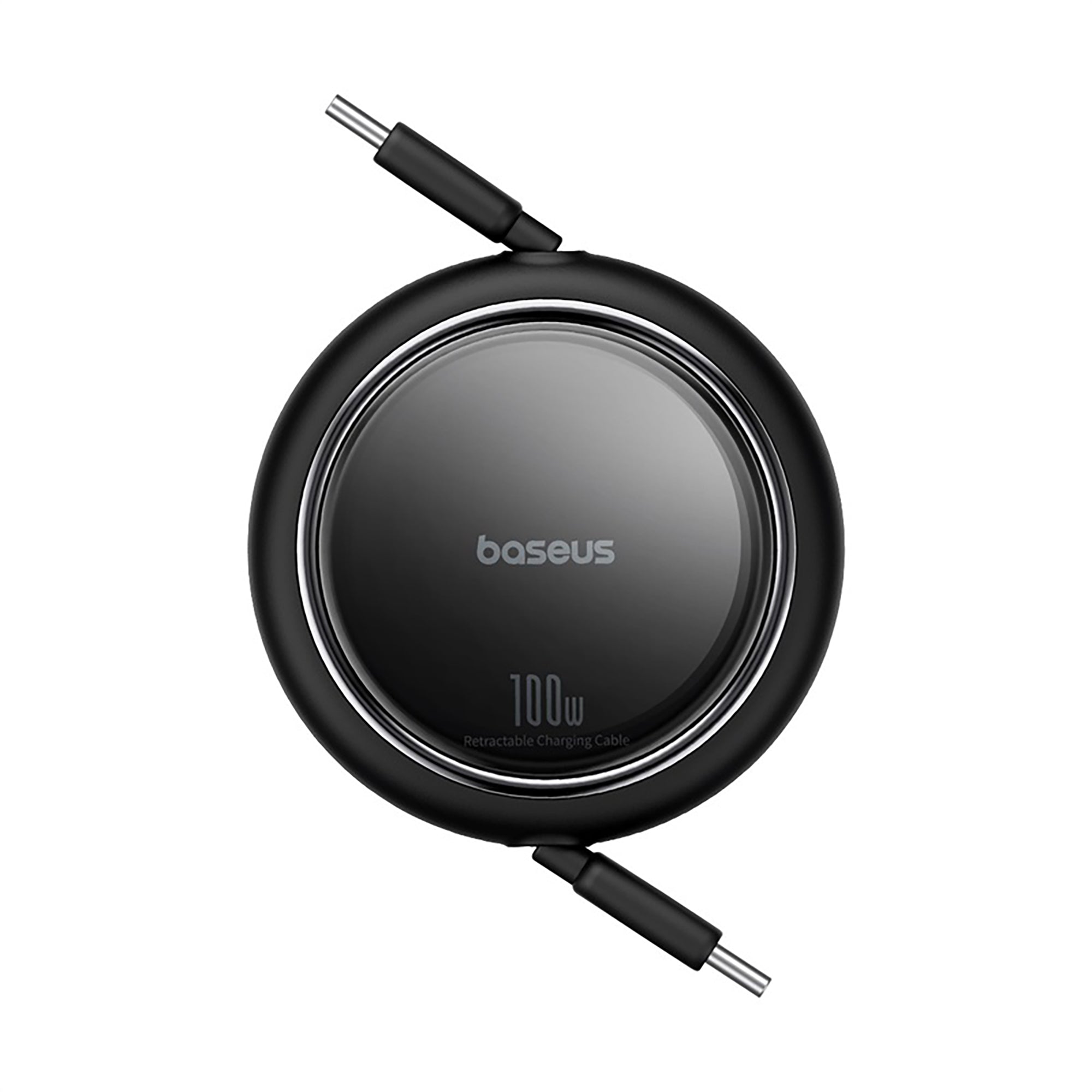 Baseus Free2Draw 100W Mini Retractable Charging Cable cluster black