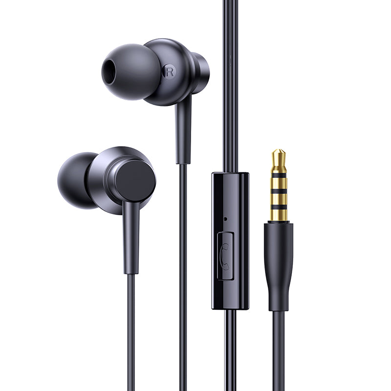 Baseus HZ11 Encok Wired Earphones - Aux 1 black