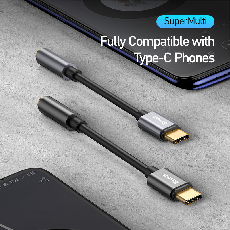 Baseus L54 Type C to 3.5mm Female Headphones Adapter 3