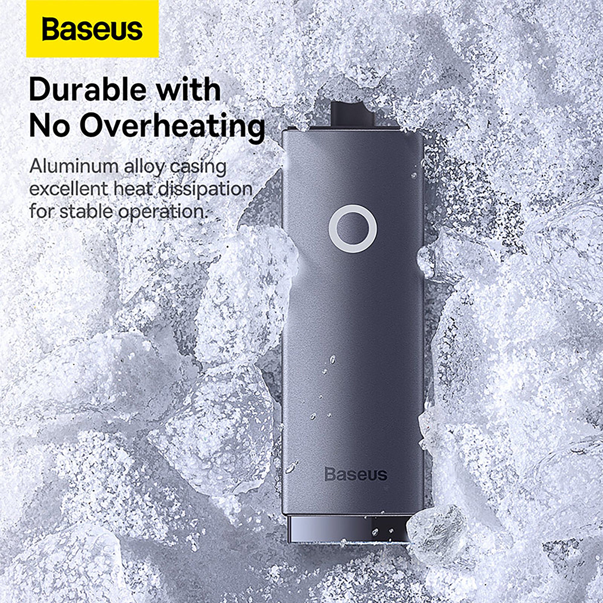 Baseus Lite Series Ethernet Adapter Type-C to RJ45 LAN Port 4