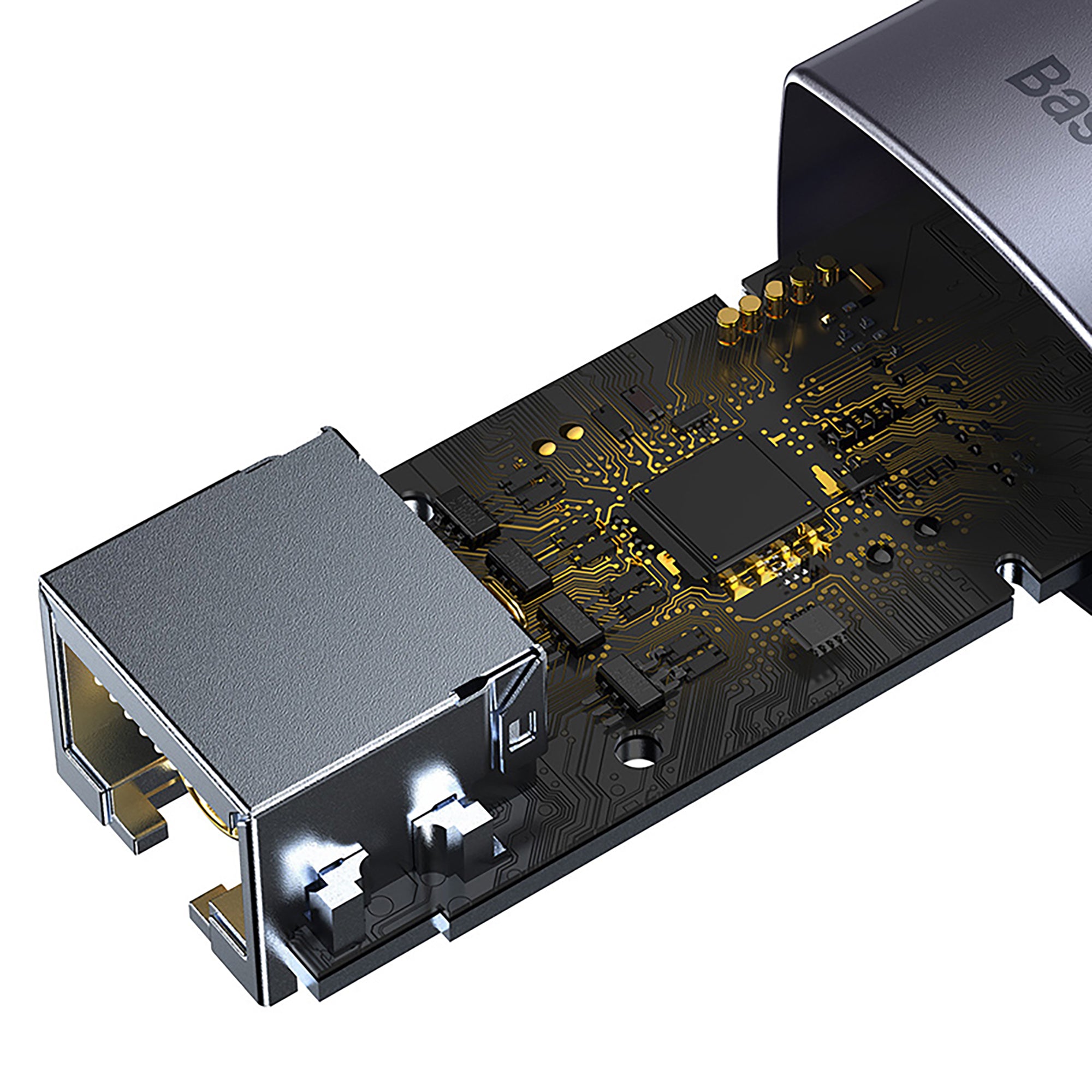 Baseus Lite Series Ethernet Adapter Type-C to RJ45 LAN Port 8