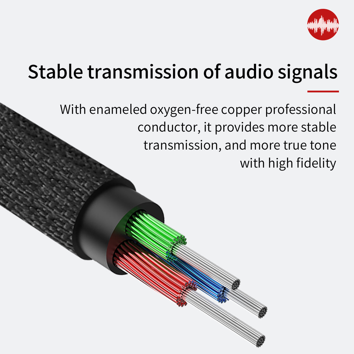 Baseus Yiven Series Audio Aux Cable 3.5mm to 3.5mm 1.5M Black 3