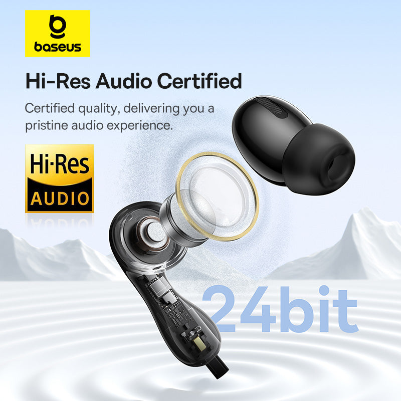 Baseus wired earphones Type-C connector detail