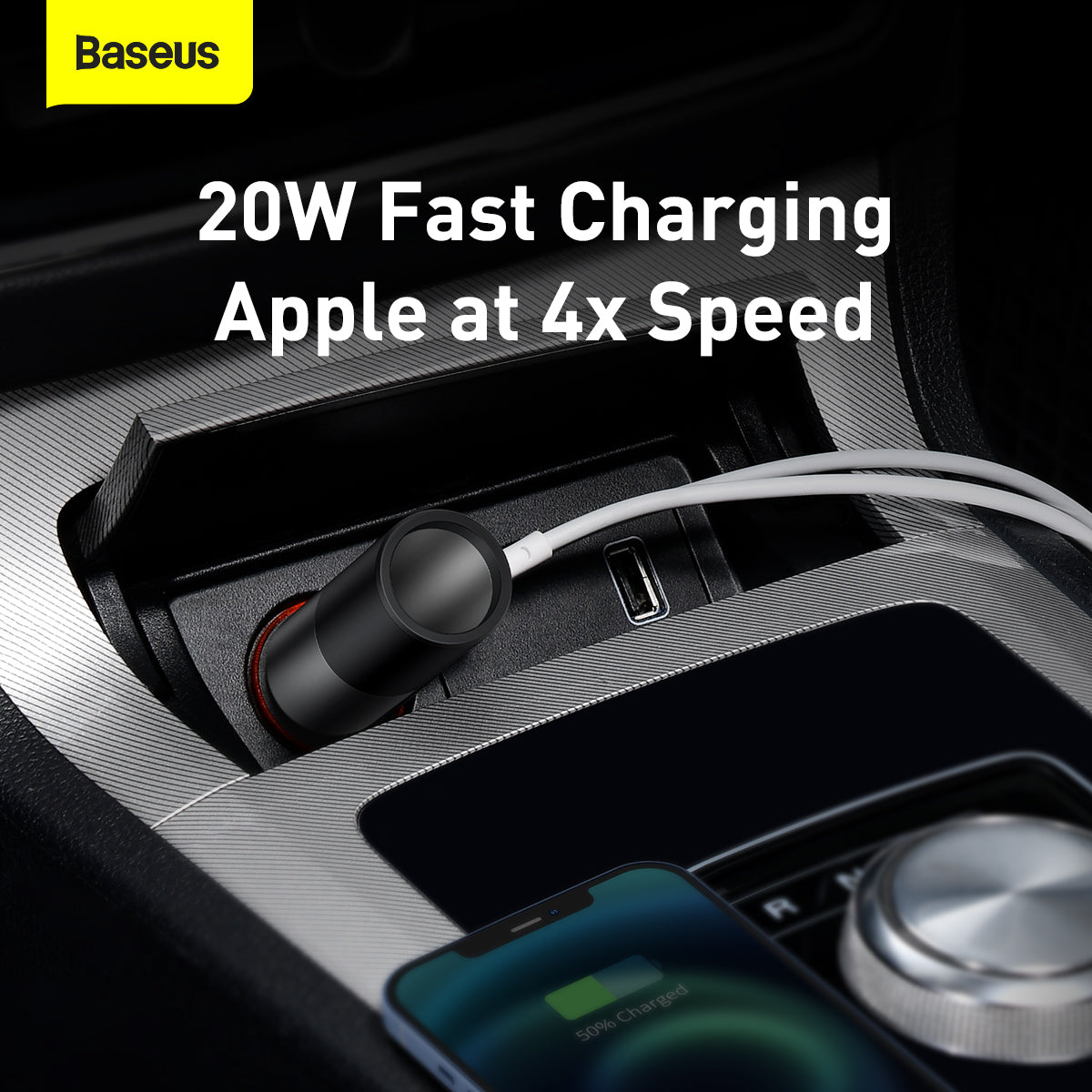 Baseus Share Together 120W 2 in 1 Car Charge