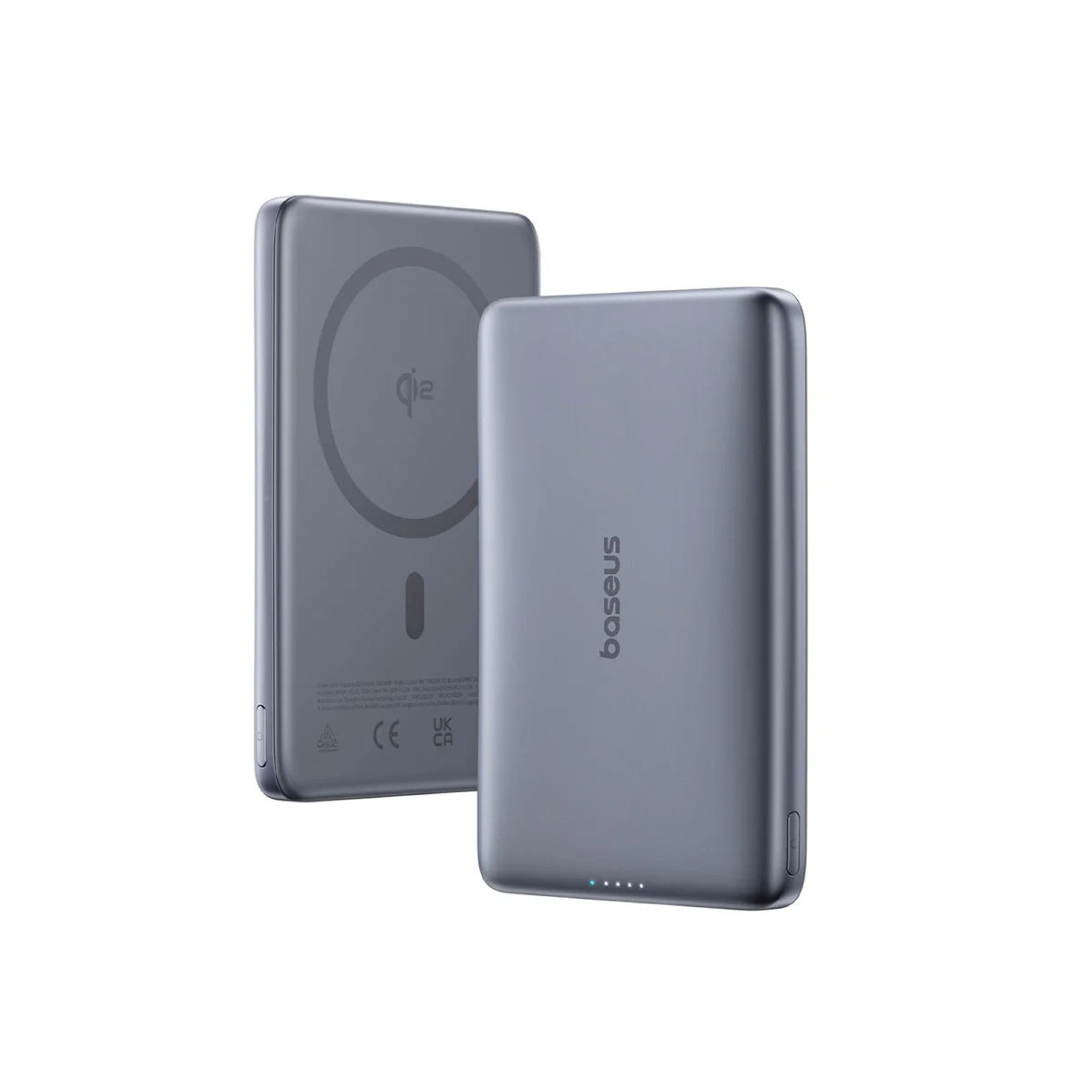 Baseus PicoGo AM41 Qi2 magnetic power bank in Space Grey