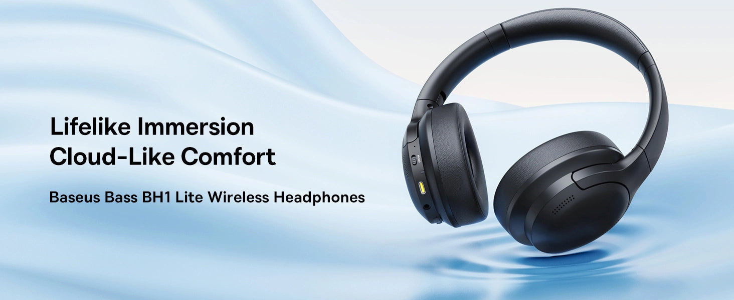 Cloud like Comfort for Baseus Bh1 Lite Wireless HeadPhones