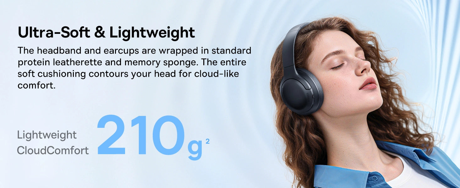 Ultra Soft & Lightweight for Baseus Bh1 Lite Wireless HeadPhones