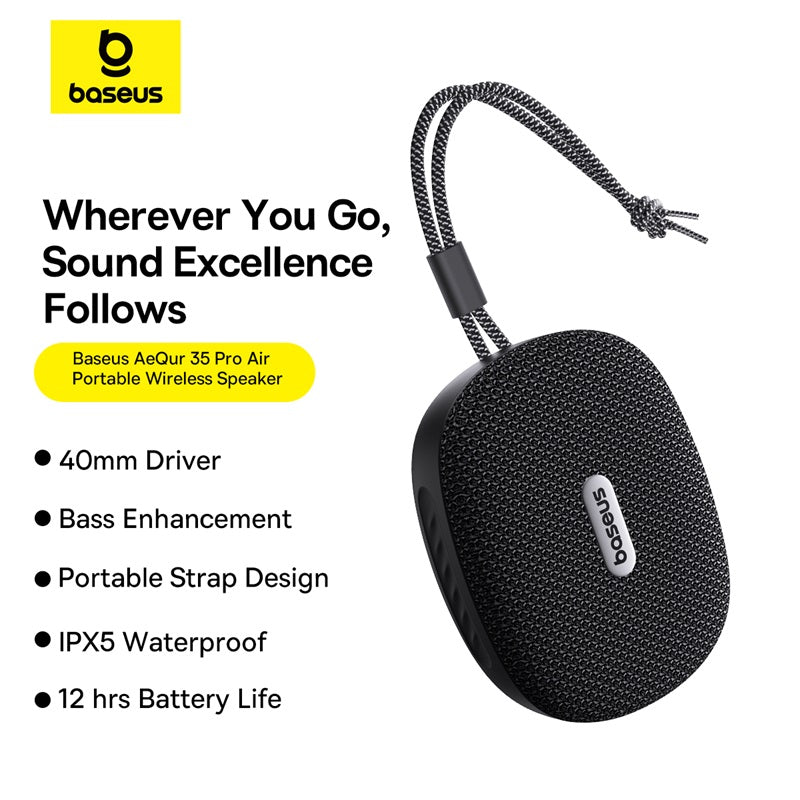 Baseus AeQur 35 Pro Air Portable Wireless Speaker