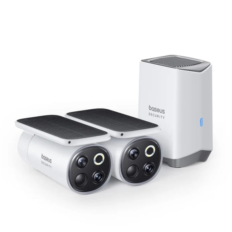 Baseus Security S1 Pro Outdoor Dual Camera 3K 2-Cam Kit EU - White