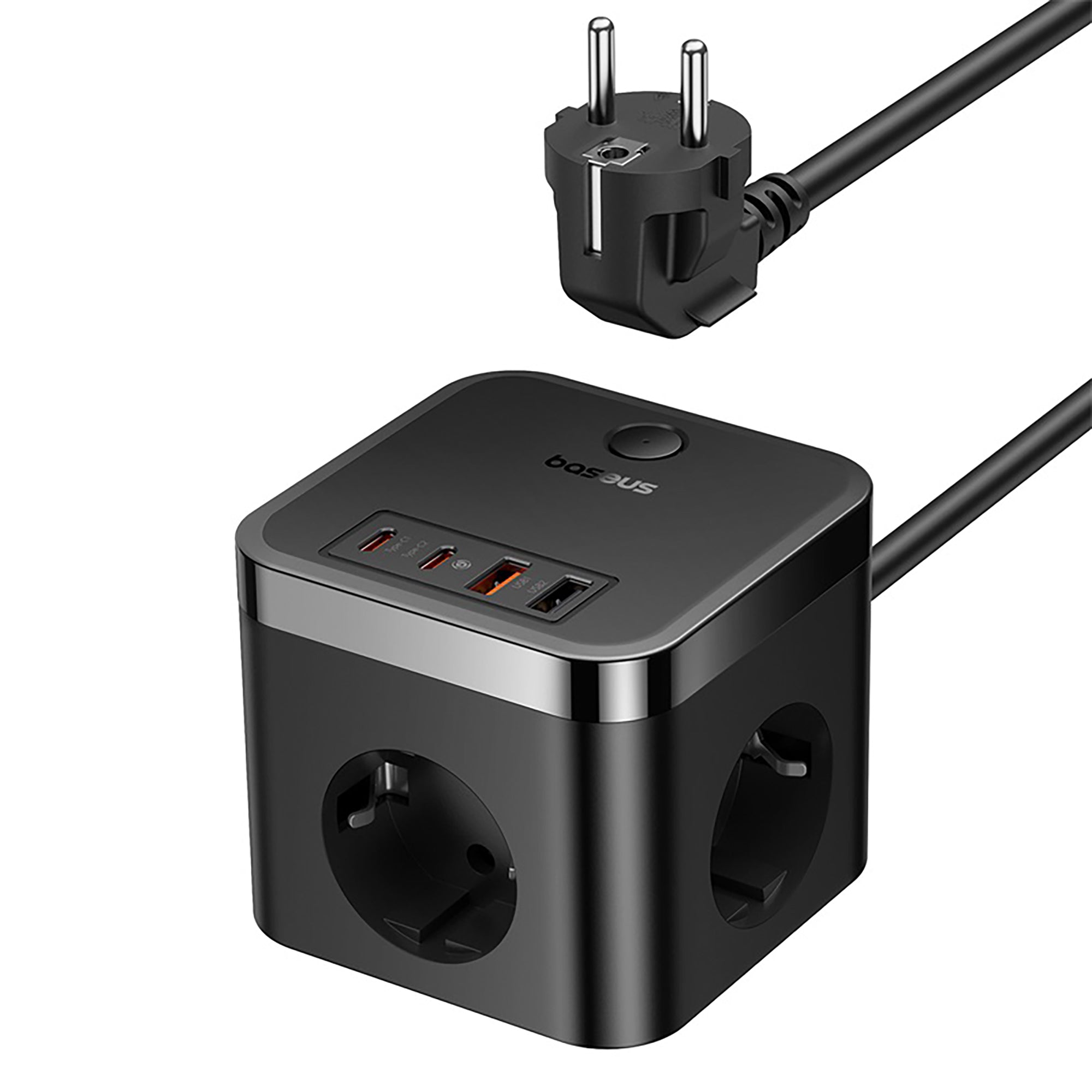 Baseus PowerCombo Cube Power Strip 3AC+2U+2C 30W 1.5m EU